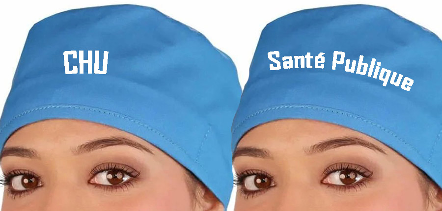 Palabre entre deux infirmiers